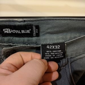 Royal Blue Men's Jeans